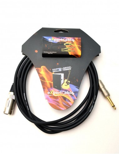 Cablu JACK Mono(6,3mm) - XLR tata - 3m