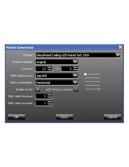 Madrix DVI Start - Software Consola Lumini