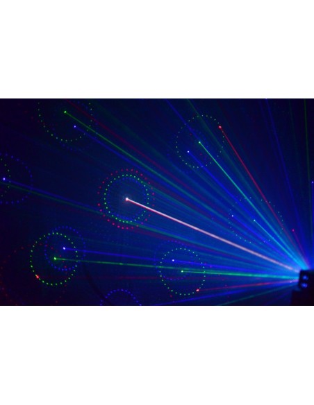 Laser  LS-FC12 Red Green Blue Gobo