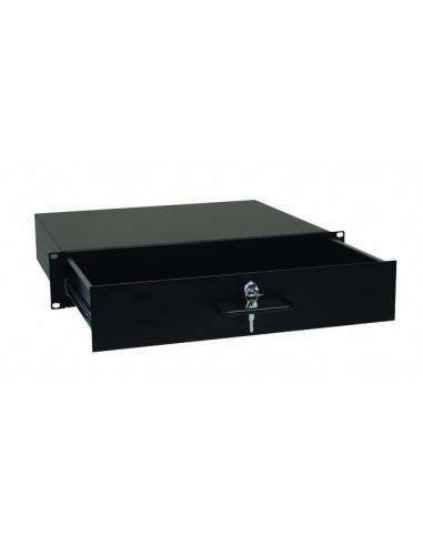 19" rack sertar with lock, 2U