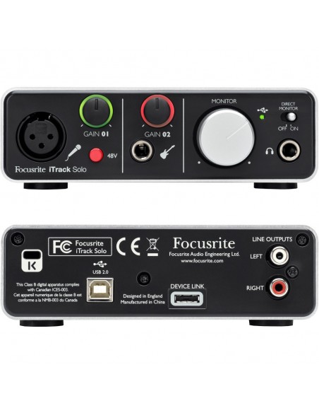 Interfata Audio FOCUSRITE iTrack Solo