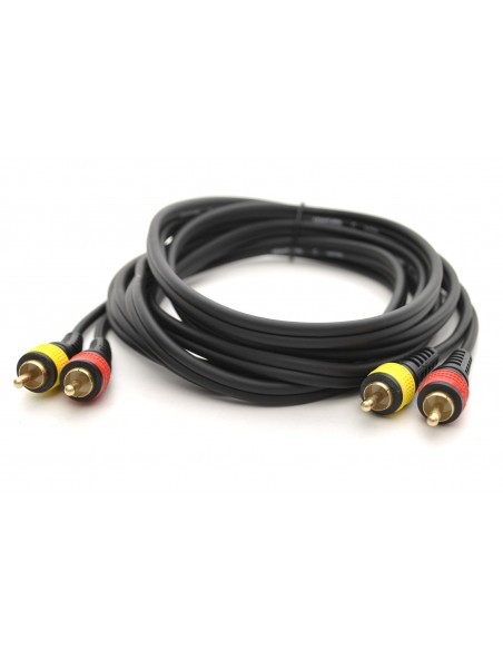 Cablu profesional 2RCA-2RCA - 3m