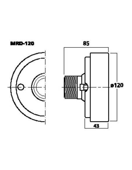 Driver Monacor MRD-120