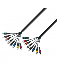 Multicore AdamHall 8xRCA(tata) - 8xRCA(tata) 5m