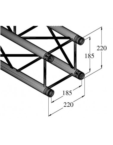 DECOLOCK DQ4-1000mm 4-mod