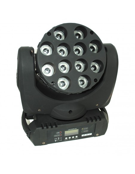 Led Beam MovingHead 12x10W - 28canale