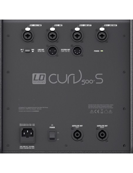 LD Systems CURV 500 PS