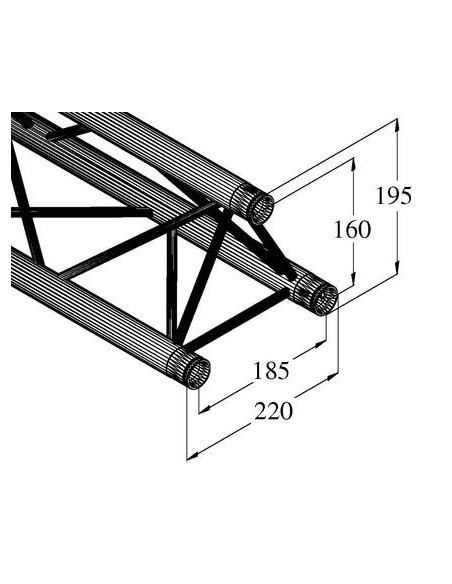 Alutruss DECOLOCK DQ3-2500