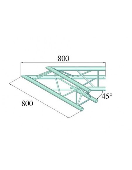 Alutruss DECOLOCK DQ3-PAC19 - 45°