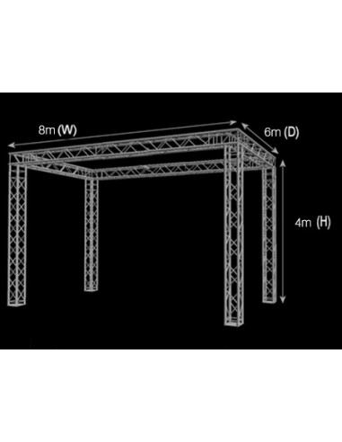 Schela 8x6x4m