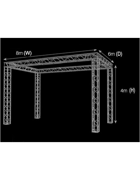 Schela 8x6x4m