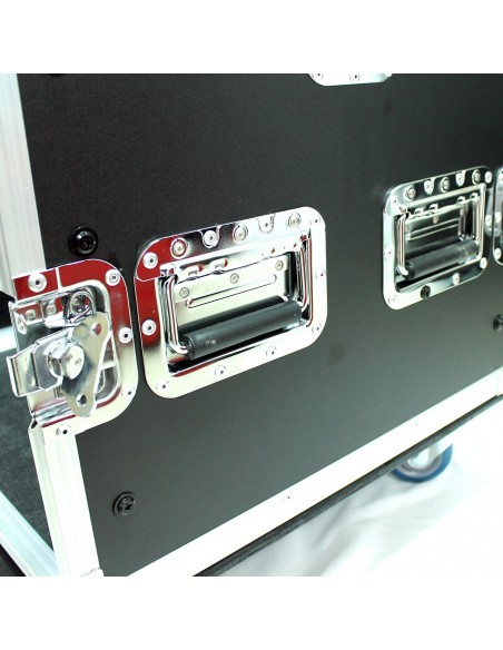 Rack combo mixer 19" 8U cu roti