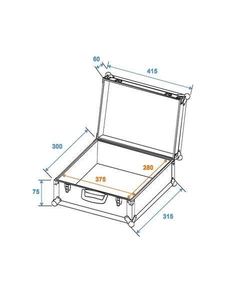 Universal case FOAM, black, GR-5 negru