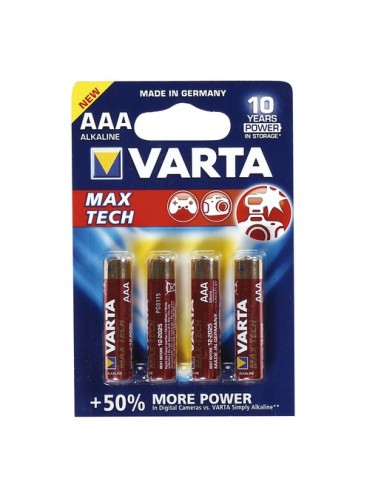 Varta MAX TECH AAA LR3 blister de 4 buc