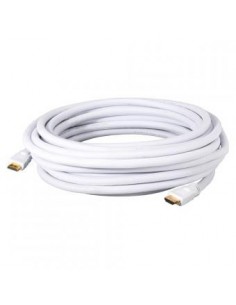Cablu multimedia HDMI® HighSpeed-cablu cu Ethernet & amp, 10 m, alb