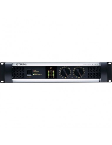 Yamaha PC6501N. Amplificator 2 x 930W/4Ohm - 2U cu posibilitatea de a fi controlat de la distanta