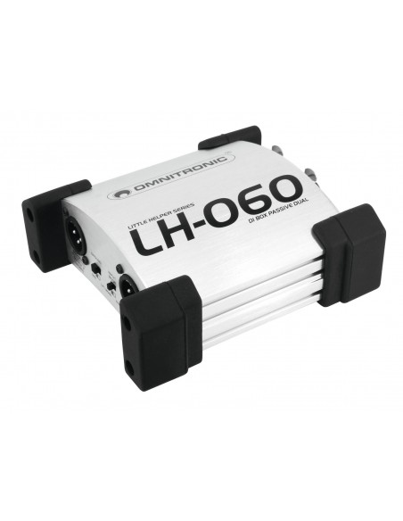 OMNITRONIC LH-060 PRO Passive dual DI-Box