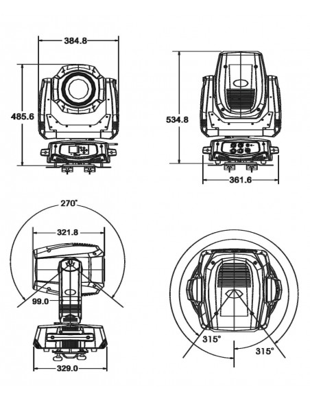 FUTURELIGHT PLB-15R Moving-Head