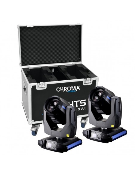 XLights Professional Chroma Hybrid 7R + Case transport