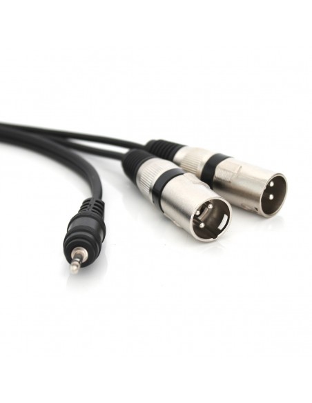 Cablu OFC JACK (3,5mm) - 2xXLR - 3m