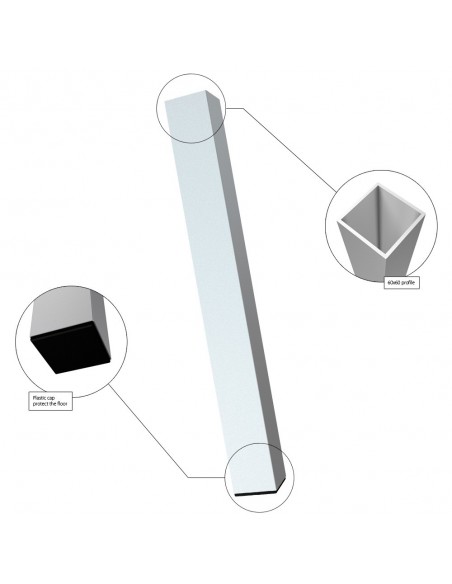 Picior podium fix 80cm