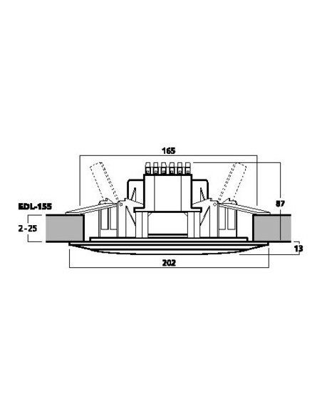 Monacor EDL-155