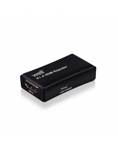 Repetor HDMI Well, pana la 35 m, 4K, V1.4