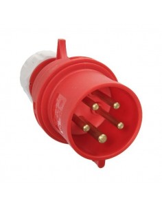 PC ELECTRIC CEE Plug 32A 5pin rd