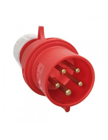 PC ELECTRIC CEE Plug 32A 5pin rd