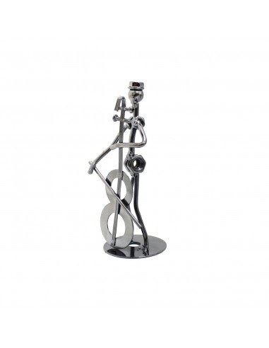 Statueta metalica - contrabass