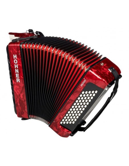 Hohner Bravo II 60 Red silent key