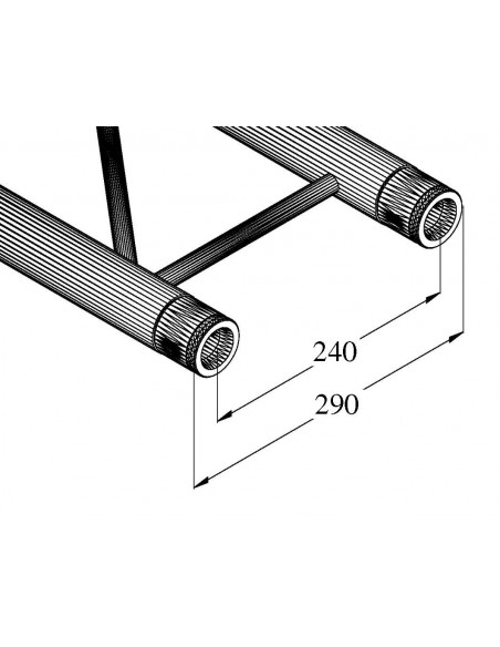 ALUTRUSS BILOCK BQ2-1500 2-way Cross Beam