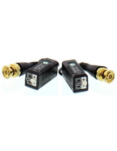 Balun adaptor, UTP, FTP, Coaxial 75 ohmi, 2 buc