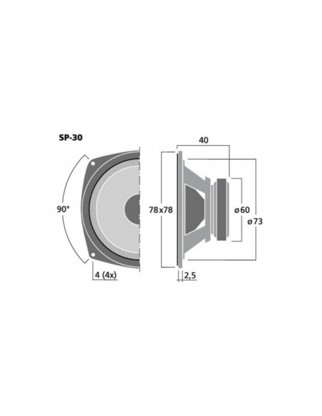 Monacor SP-30