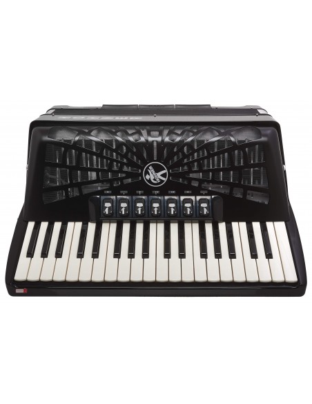 Hohner Bravo III 80 Black silent key