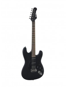 Dimavery ST-312 E-Guitar, satin black