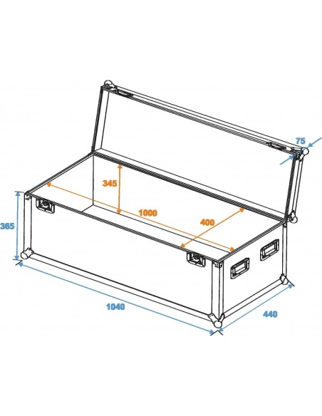 Universal Case Pro 100x40x40cm