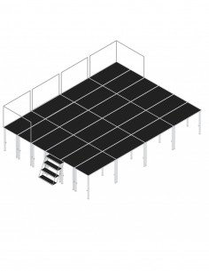 Podium 10m x 8m exterior si...