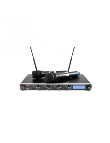 OMNITRONIC UHF-304 4-Channel Wireless...