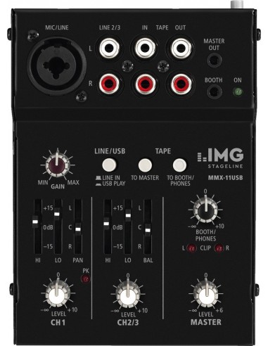 Mixer audio  IMG StageLine MMX-11USB...