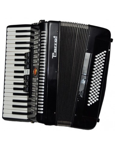 Acordeon Parrtot 1309 negru 80 basi