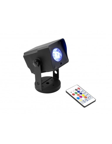 EUROLITE AKKU Dot 1 RGB/WW QuickDMX bk