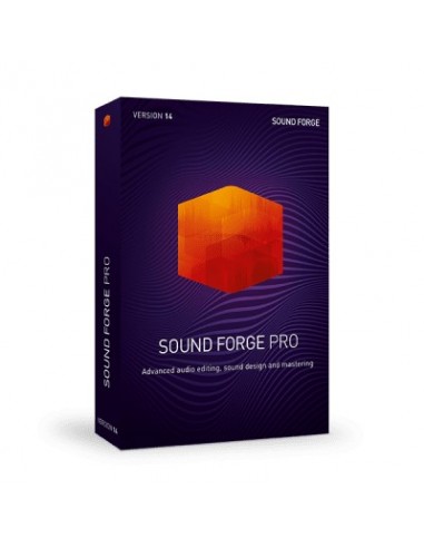 Soft audio SOUND FORGE Pro 14