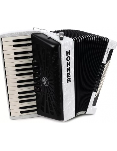 Hohner Bravo III 72 WH silent key