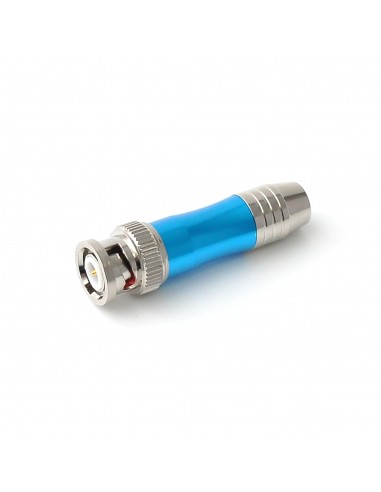 eXpertCable BNC Blue - conector cu surub