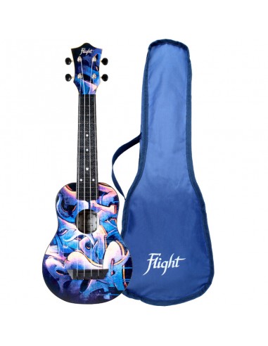 Ukulele Flight TUS-40 Graffiti Travel...