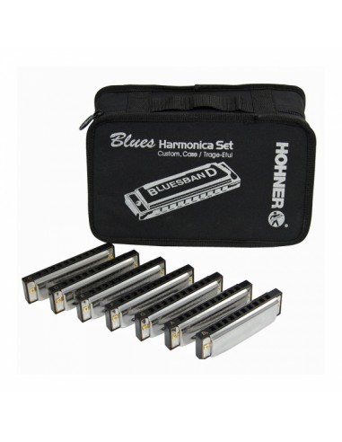 MUZICUTE HOHNER BLUES HARMONICA SET