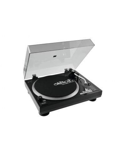 OMNITRONIC BD-1390 USB Turntable bk