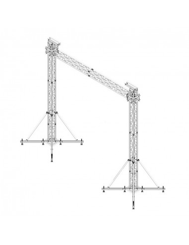 Poarta schela 12 x 7m (grosime 3mm)