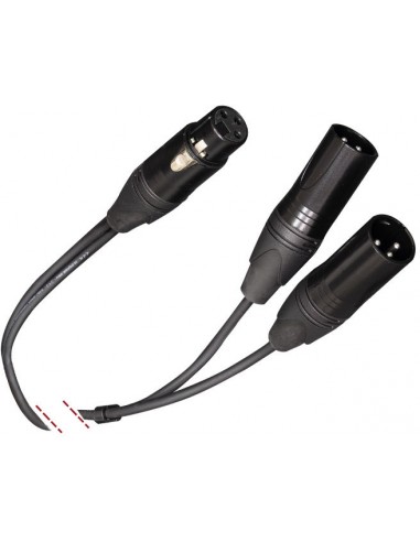 Cablu Y XLR mama - 2 XLR tata 6m MARK...